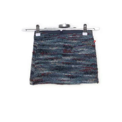 Skirt (Blue, Multicolored) from Bengh Per Principesse Acrylic, Alpaca wool, Cotton, Polyester