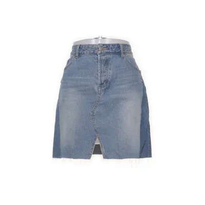 Denim skirt (Blue) from SJYP Cotton