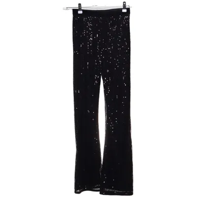 Byxor (Svart) från Lindex Kids Elastan, Polyester