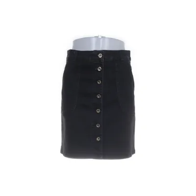 Jeanskjol (Svart) från Kiwi Bomull, Elastan, Polyester