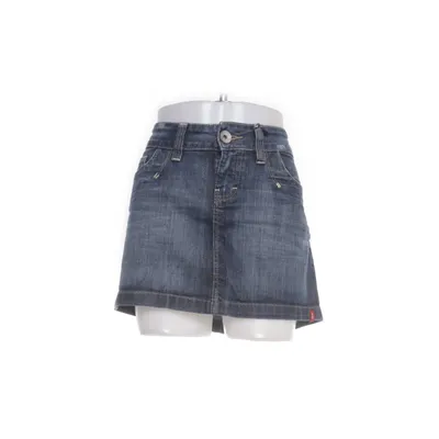 Denim skirt (Blue) from EDC by ESPRIT Cotton, Elastane