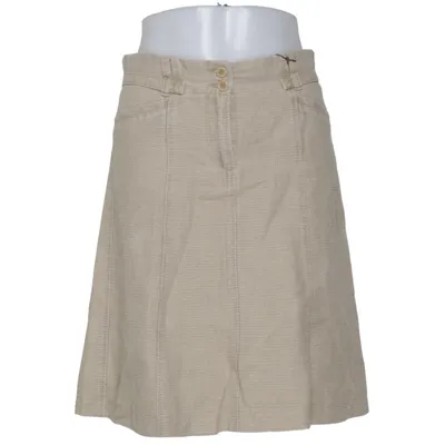 Kjol (Beige) från Prêt à Porter Bomull, Linne, Polyester