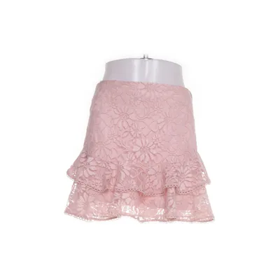Skirt (Pink) from Love Triangle Cotton, Nylon, Polyester