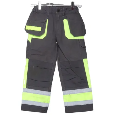 Arbeitshose (Grau, Gelb) von Fristads Kansas Baumwolle, Polyamid, Polyester