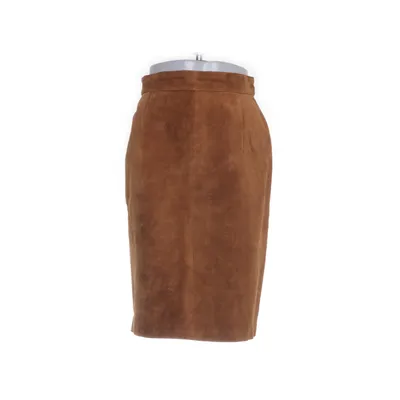 Leather skirt (Brown) from Petroff