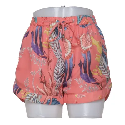 Shorts (Pink, Multicolored) from By Malina Collection Elastane, Polyester