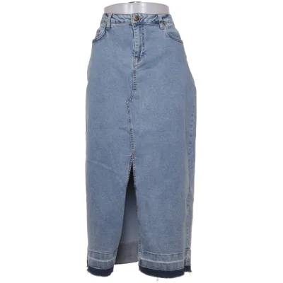 Jeanskjol (Blå) från Culture Bomull, Elastan