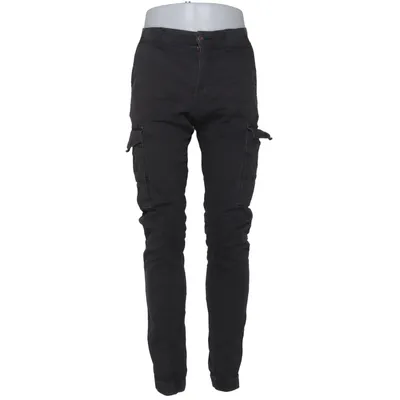 Cargobukser (Grå) fra Jack & Jones Jeans Intelligence Elastan, Genanvendt bomuld