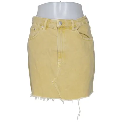 Denim skirt (Yellow) from Zara Cotton