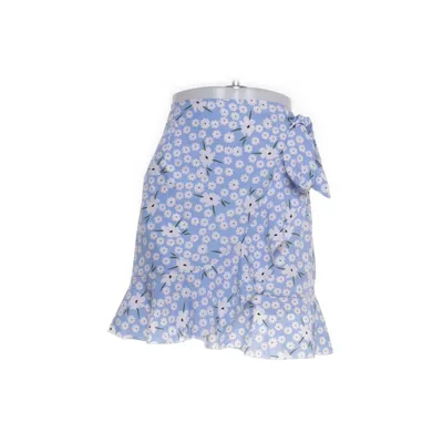 Wrap skirt (Blue, White) from SBetro Viscose