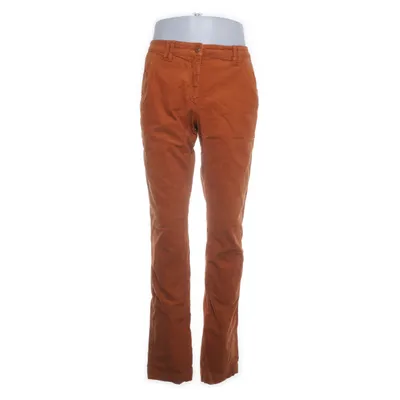 Corduroy broek (Oranje) van Burlington Katoen, Elastaan