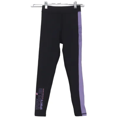 Træningsleggings (Sort, Lilla, Pink) fra Wow Elastan, Genanvendt polyester