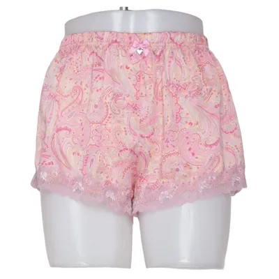 Pyjamasshorts (Rosa, Gul, Lila) från Censored Elastan, Polyester