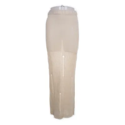 Maxi rok (Beige) van PrettyLittleThing Acryl
