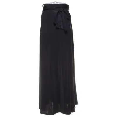 Långkjol (Svart) från Boohoo Night Elastan, Polyester