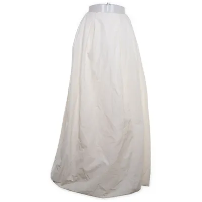 Långkjol (Beige) från H&M Studio Polyester, Bomull