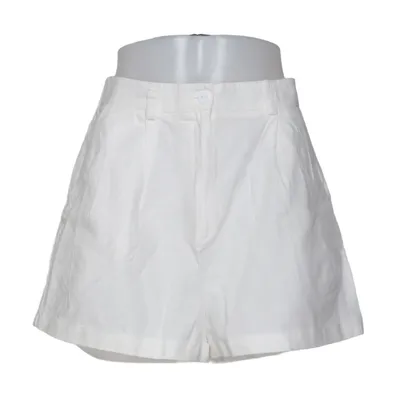Shorts (Vit) från Sanne Alexandra Bomull, Linne