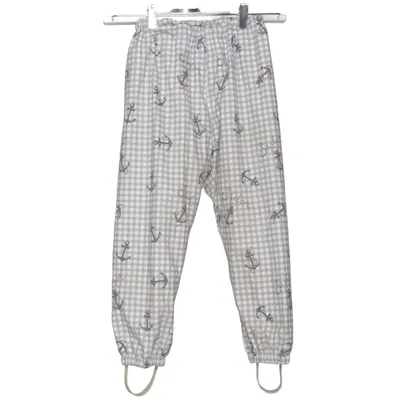 Ski pants (Gray, White) from Konges Sløjd Polyester, Polyurethane