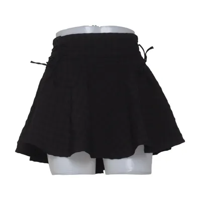 Jupe (Noir) de Monki Élasthane, Polyester