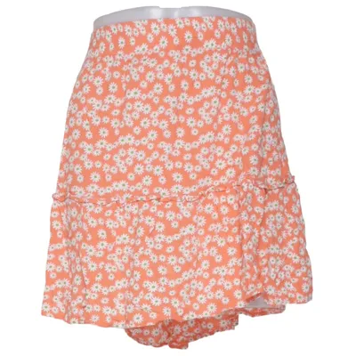 Rok (Oranje, Wit, Meerkleurig) van Primark Cares Viscose