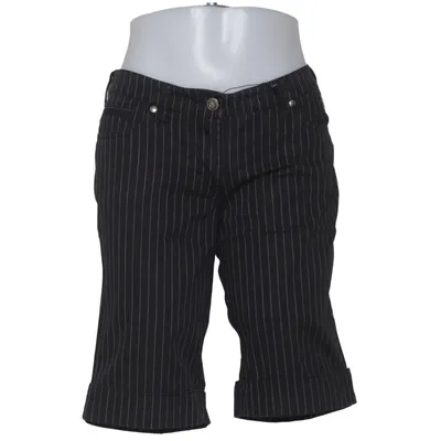 Short en jean (Noir, Blanc) de Sublevel Coton