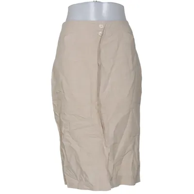 Kjol (Beige) från Woman Collection H&M Linne, Viskos