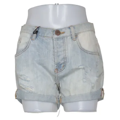 Denim shorts (Eddie Eagle Blakey) from One Teaspoon Cotton, Polyester