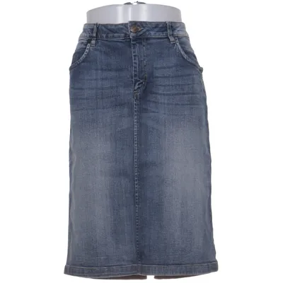 Jeanskjol (Blå) från Denim by Lindex Bomull, Elastan