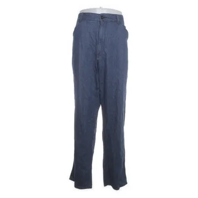 Jeans (Blå) från Uniqlo Bomull, Linne, Polyester