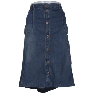 Jupe en jean (Bleu) de Amalia Coton, Élasthane, Polyester