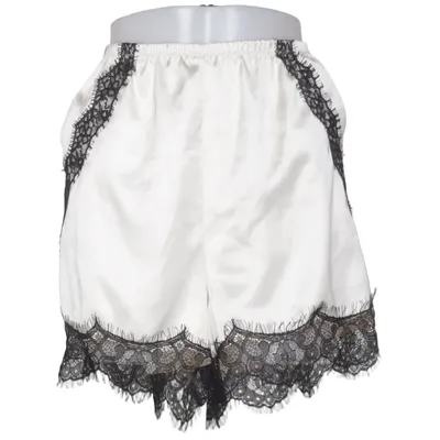 Pyjamashorts (Beige, Zwart) van Loavies Elastaan, Polyester