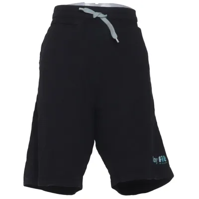 Short de jogging (Noir) de BLWR Coton, Polyester