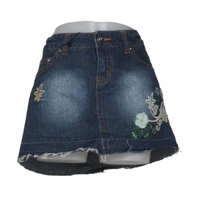 Jupe en jean (Bleu, Multicolore) de Vacuum Coton