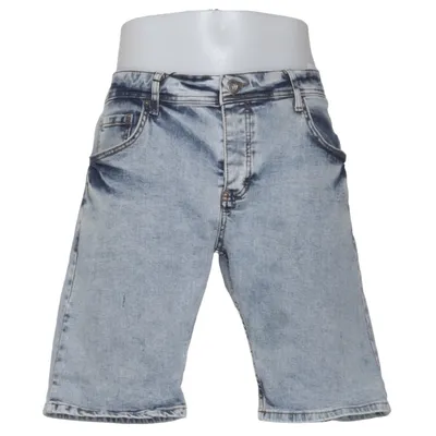 Jeans Shorts (Blau) von Rock Creek Baumwolle, Elasthan