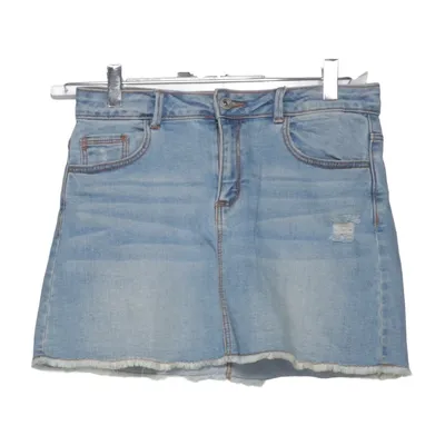 Jeanskjol (Blå) från Zara Kids Denim Collection Bomull, Elastan, Polyester