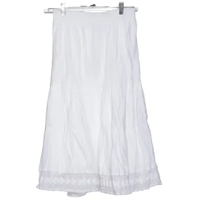 Maxi skirt (White) from L.O.G.G by H&M Cotton