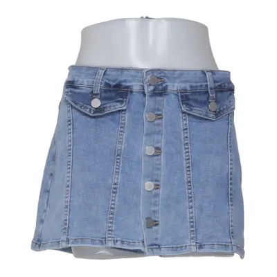 Spijkerrok (Blauw) van Monday Katoen, Elastaan, Polyester