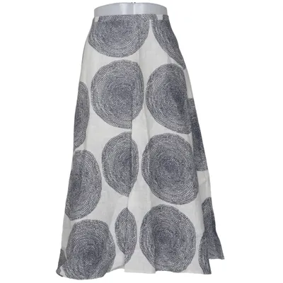 Skirt (Blue, White) from Marimekko Linen