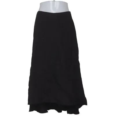 Skirt (Black) from Cuyana Elastane, Linen, Tencel