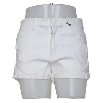 Short en jean (High Rise Short) de Abercrombie & Fitch Coton, Élasthane