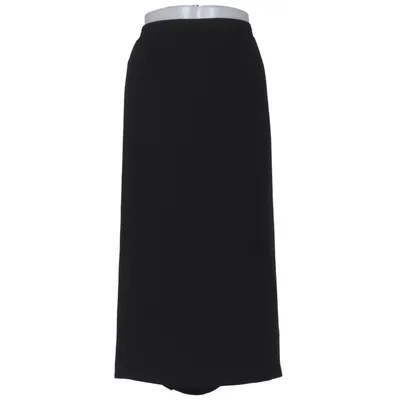 Maxi skirt (Black) from Sommermann Polyamide, Polyester