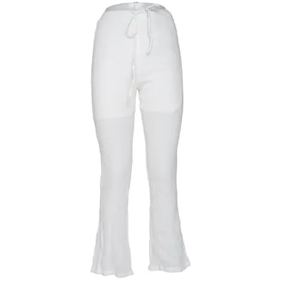 Pantalon de pyjama (Blanc) de Valleygirl