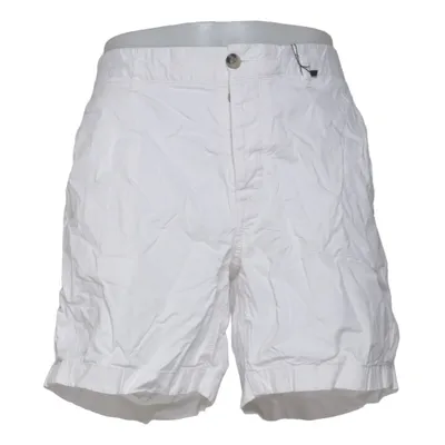 Short (Blanc) de Morris Tailoring Coton, Élasthane