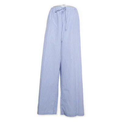 Pyjamasbyxor (Blå, Vit) från Shein Curve Polyester