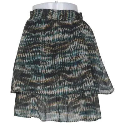 Skirt (Black, Multicolored) from Honey Polyester