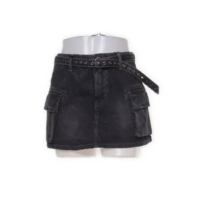 Jeanskjol (Grå) från Bershka Bomull