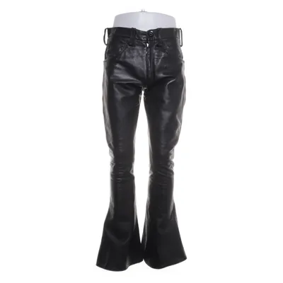 Leren broek (Zwart) van Erdmann