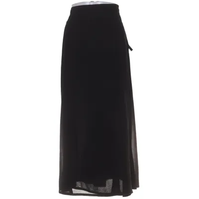 Maxi skirt (Black) from Almia Polyester