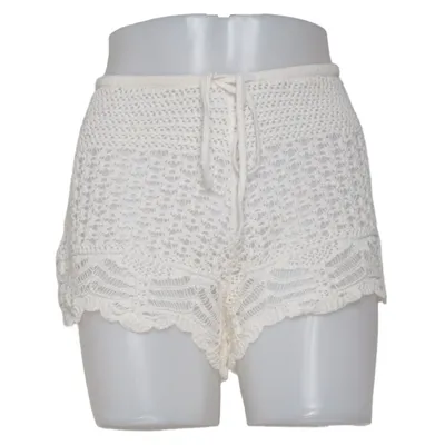 Korte broek (Wit) van H&M Katoen, Polyester