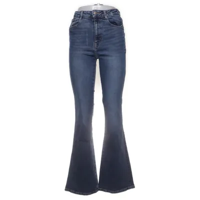 Jeans (Blå) från Zara Bomull, Polyuretan